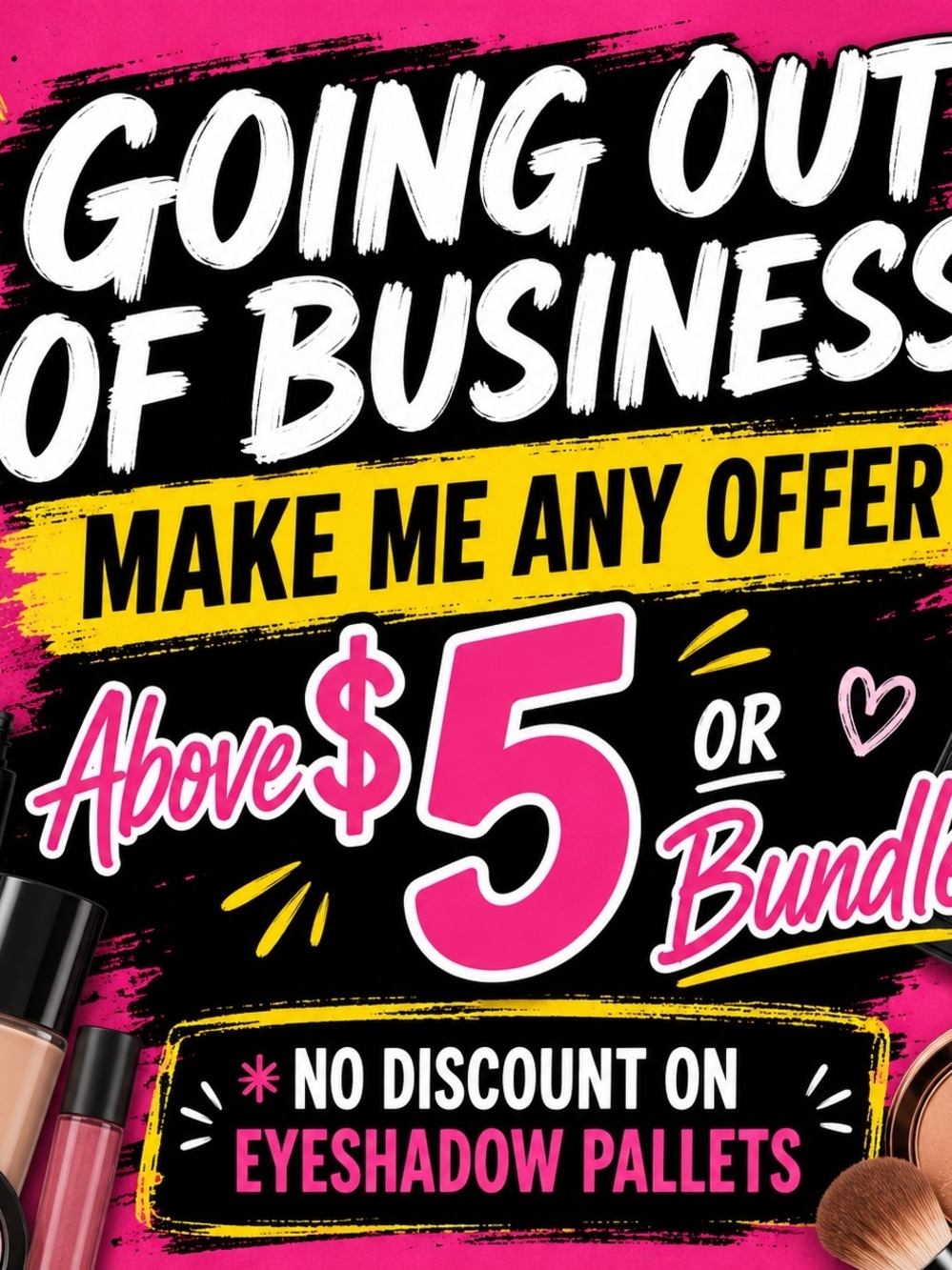 SALE!!! GOING OUT OF BUSINESS.